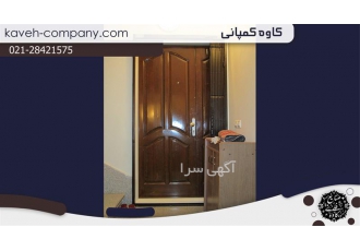 درب آکاردئونی تسمه دوبل در پرند درب اکاردئونی تسمه دوبل و پرچ مخفی