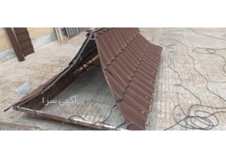 اجرای سقف آردواز ، شیروانی و انواع سردرب