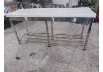 فروش میز کار قصابی در رشت رویه میز کار برای آماده سازی لوازم و مواد