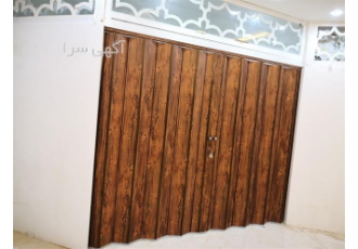 فروش درب پلیسه ای فروش درب آکاردئونی پلیسه ای در مشهد فروش درب پلیسه