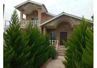 فروش ویلا نیم پیلوت 200متر زمین 14متر بنا شهرکی بانگهبانی انشعابات نصب