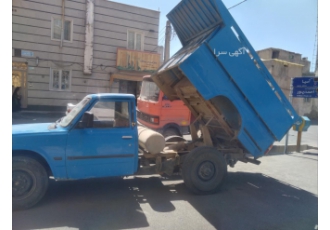 حمل نخاله و پخش مصالح ساختمانیبا نیسان کمپرسی حمل نخاله و پخش مصالح