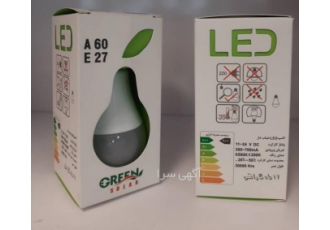 انواع لامپ های خورشیدی AC- DC   V 24-12 گرین سولار