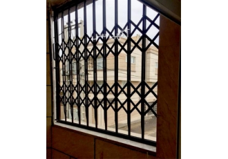 حفاظ پنجره آکاردئونی قیمت حفاظ در اصفهان تولید و نصب انواع حفاظ پنجره