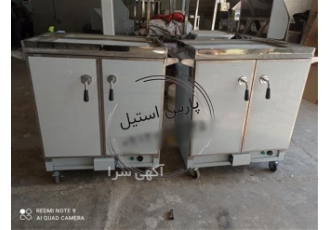 فروش ترولی غذا گرمخانه‌دار بیمارستانی با کیفیت عالی در تهران ترالی
