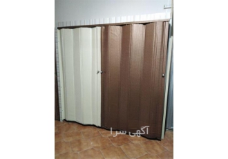 درب آکاردئونی pvc و فروش درب آکاردئونی MDF در ساری ما بهترین قیمت درب