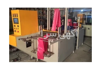 دستگاه دوخت و پرفراژ کیسه فریزر با کوره برنجی سنگین صنعتی سرو موتور