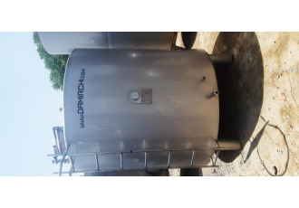 مخزن استیل ۳جداره پروسس ۵هزار لیتری فروش مخزن استیل 3 جداره پروسس جداره