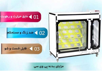 فروش دستگاه جوجه کشی شترمرغ 64 تایی