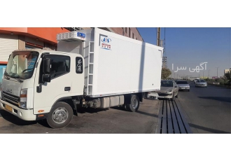 موتور یخچال کامیونت یخچالدار جک فورس الوند شیلر در شهرقدس ترموکینگ