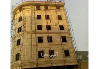 اجرای سردرب ویلا با ورق آردواز و اجرای سقف آردواز