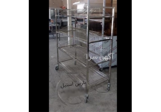 عرضه ترولی آبچکان استیل صنعتی در تهران دستگاه ترولی آبچکان در آشپزخانه