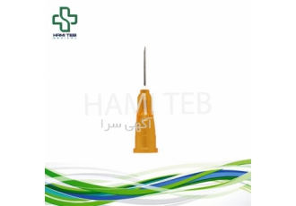 فروش سر سوزن گیج ۲۵ نارنجی در تهران سر سوزن گیج 25 نارنجی وکتو طول 13