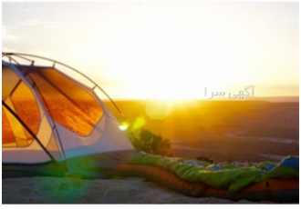 پارچه برزنت کانتینری یک رو ضد آب رنگ آبی