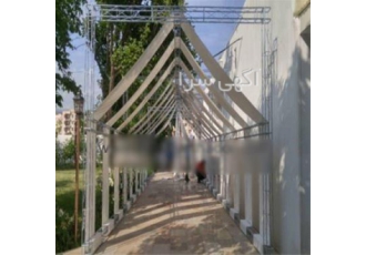 طراحی ساخت و تولید سازه پارچه ای تالار طاق نصرت در کرج طراحی ساخت