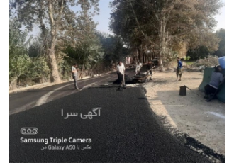 آسفالت کاری دستی و مکانیزه