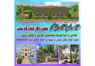 فروش انواع درخت مثمر و غیرمثمر مناسب طراحی حیاط ویلا