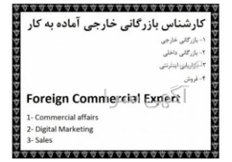 کارشناس بازرگانی خارجی و مترجم انگلیسی بصورت دورکار اینجانب کارشناس
