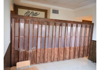 درب آکاردئونی ام دی اف - قیمت درب آکاردئونی pvc