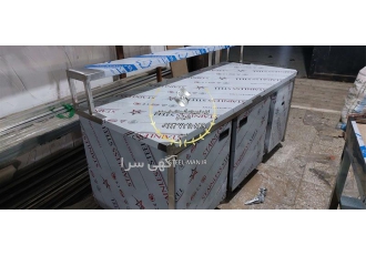 میز کار یخچال یا فریزر در سنندج فریزر زمینی دارای ترموستات دیجیتال است