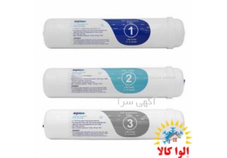 سری فیلترهای پیش تصفیه ۳ عددی In Line آکواجوی LP در قزوین ویژگیهای