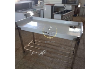 میز کار آزمایشگاهی در تهران میز استیل خرد کردن مرغ و ماهی در قصابی ها