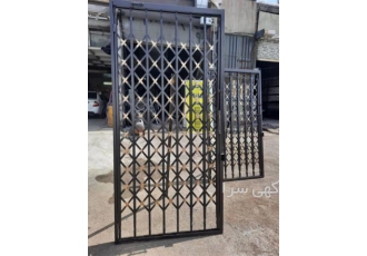 ساخت درب آکاردئونی با استفاده از ماشین آلات به روز در اصفهان ساخت درب