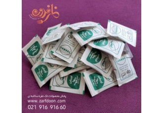 پخش عمده ساشه تک نفره آویشن ویژه فست فودها گروه تولیدی صنعتی ظرفدون