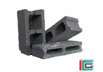 توزیع انواع بلوک دیواری