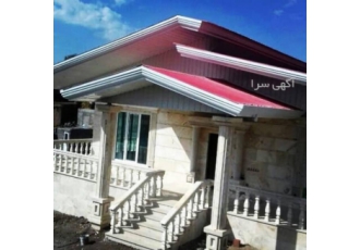 نصاب شیروانی سقف ویلا و سوله اجرای سقف ویلا سقف سوله نما و لمبه خرپا