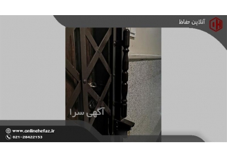ساخت حفاظ - ریل حفاظ درب آکاردئونی ارزان