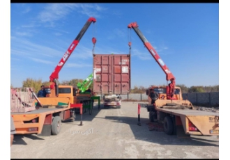 جرثقیل اصفهان حمل انواع خودرو جابجایی دستگاه zwnj های صنعتی با تجربه