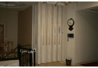 درب آکاردئونی چرمی پخش درب آکاردئونی پی وی سی در رشت تولید درب