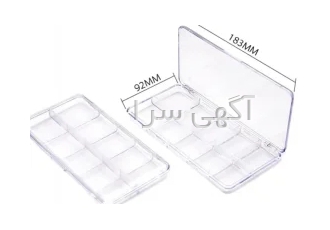 پالت خالی پالت فلزی ۱۲ رنگی پالت پلاستیکی پالت خالی آرایشی پالت در تهران