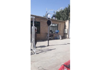 پایه چراغ خیابانی فولادی گالوانیزه در زنجان تولید و فروش پایه چراغ
