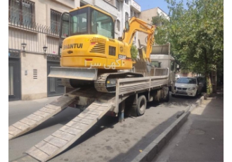 اجاره مینی بیل و غلطک شبانه روزی در تهران حمل نخاله های ساختمانی