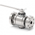 شیر توپی استیل فلنجدار در تهران شیر توپی استیل فلنجدار BALL VALVE