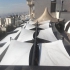 سازه چادری پیش ساخته ساختار سازه کششی پارچه ای در تهران سازه چادری