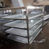 فروش ترولی حمل غذا یا ظروف استیل در ارومیه ترولی حمل غذا استیل steel