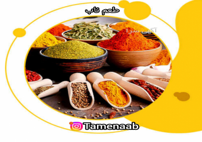 ادویه عمده طعم ناب در قم شرکت پخش پیشگامان آوا فروش ادویه جات با برند