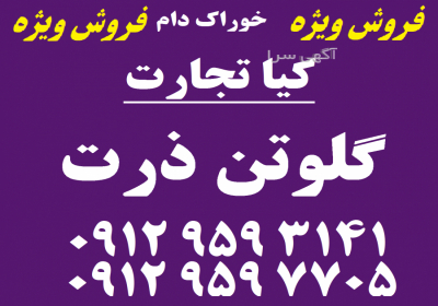 فروش گلوتن ذرت در تهران تعاونی دام سبک خاتون کیا تجارت مهر تامین کننده