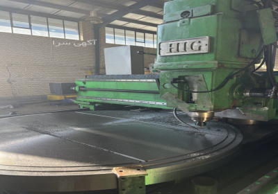 واحد خدمات فرز دروازه ای CNC رابین در شهرقدس صنایع ماشین سازی رابین