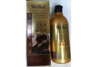 شامپو Wellice بدون سولفات مخصوص بعد از کراتین کردن مو شامپو Wellice