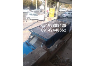 حمل نخاله و پخش مصالح ساختمانی با نیسان کمپرسی
