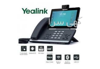 گوشی تلفن و تجهیزات Yealink T۵۸v جهت اطلاعات بیشتر از این محصول