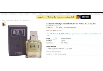 عطریجات عطر Infinity عطر اصل آمریکایی برای فروش موجود است