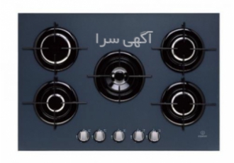 اجاق گاز رومیزی 5شعله ایندزیت ایتالیا مدل IPG751SG