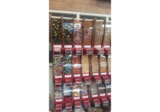 استند فروشگاهی (آجیل خشکبار حبوبات برنج چای و ) دیگر نگران گرد و خاک