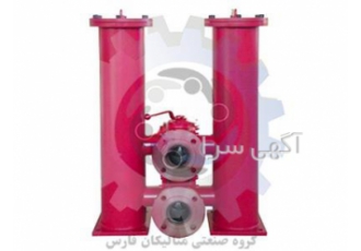 محفظه Duplex filter red مخصوص خطوط فشار یا ورودی