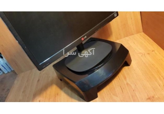 پایه زیر مانیتوری Gifttex مدل چرخان پایه ای از جنس ای بی اس محکم وزیبا